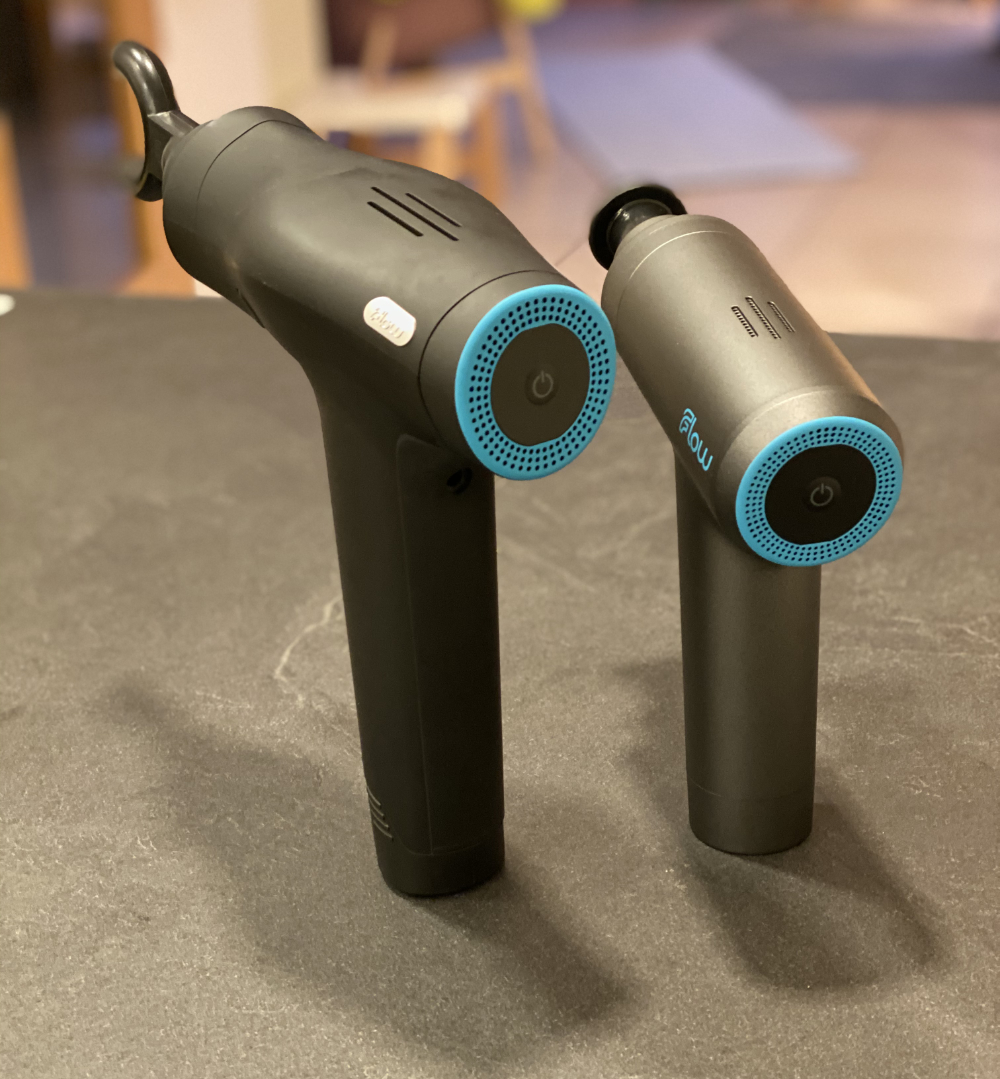 Flow PRO und Flow MINI - Massagepistolen im Test - aufdemmarkt.de