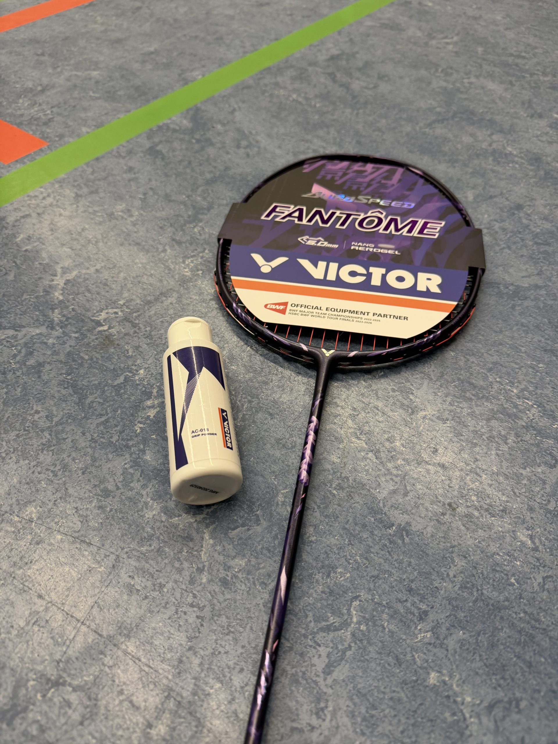 Victor Auraspeed Fantôme J im Test - Badmintonschläger
