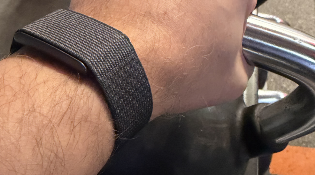 Amazfit Helio Strap beim Kettlebell Training