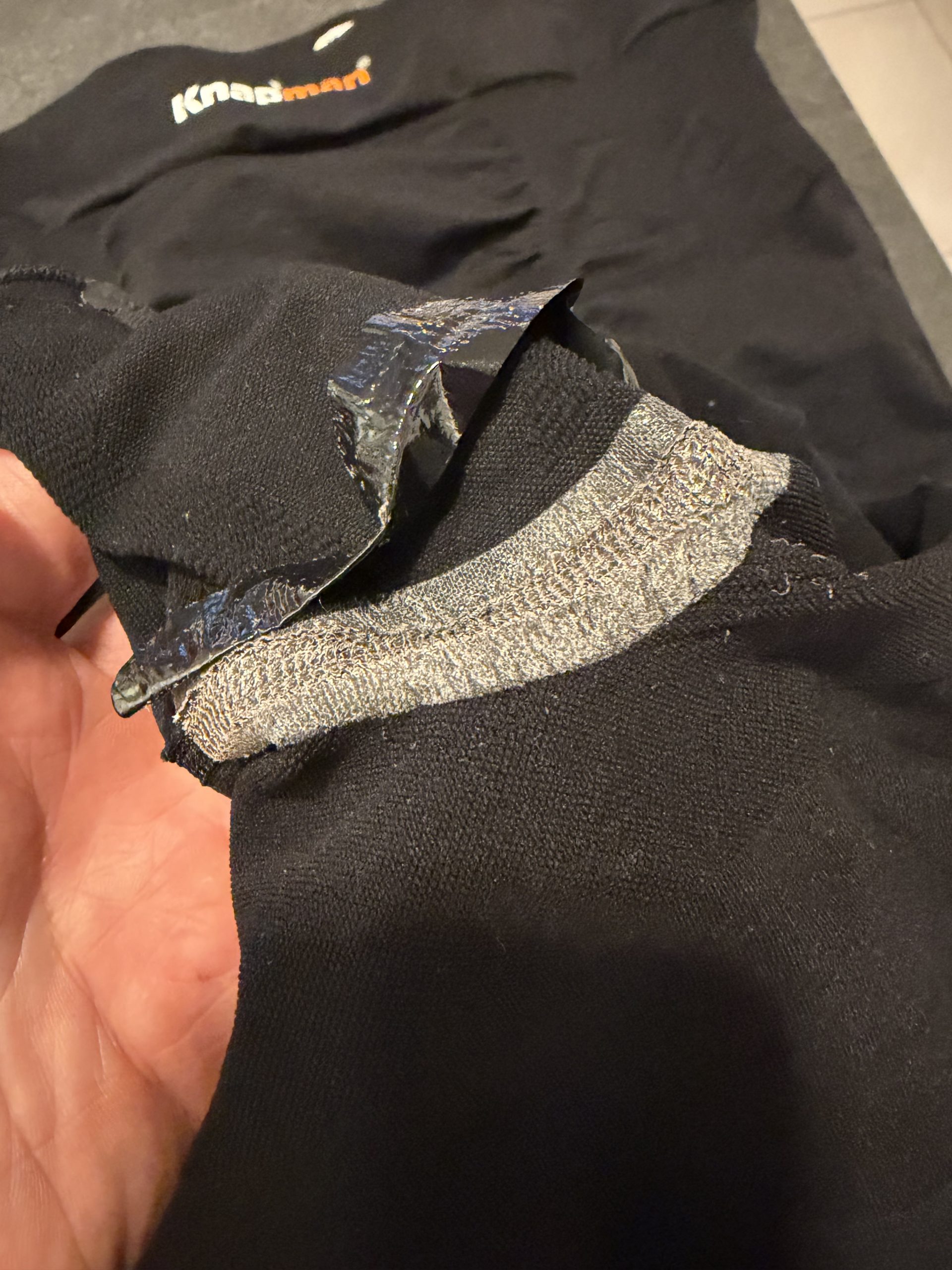 Knapman Kompressionshose Test - Defekt nach wenigen Monaten