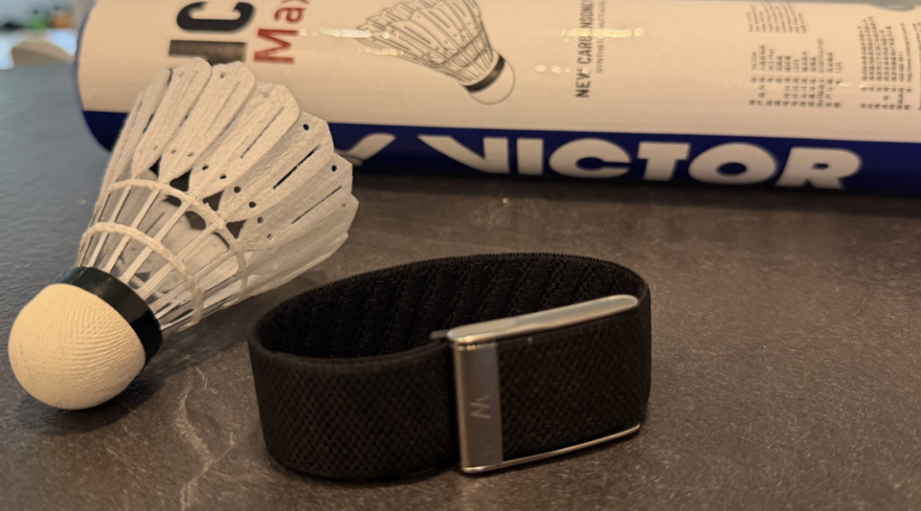 Whoop beim Badminton im Test