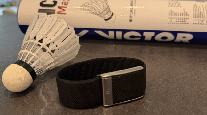Whoop beim Badminton im Test